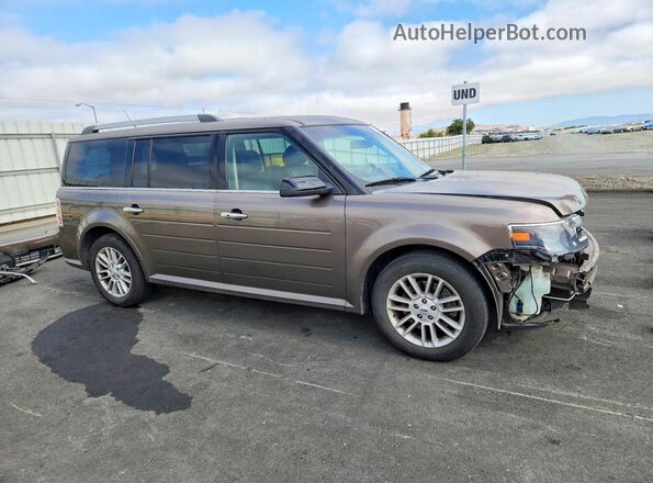 2FMGK5C8XKBA16775 2019 FORD FLEX Brown Առջևի աջ