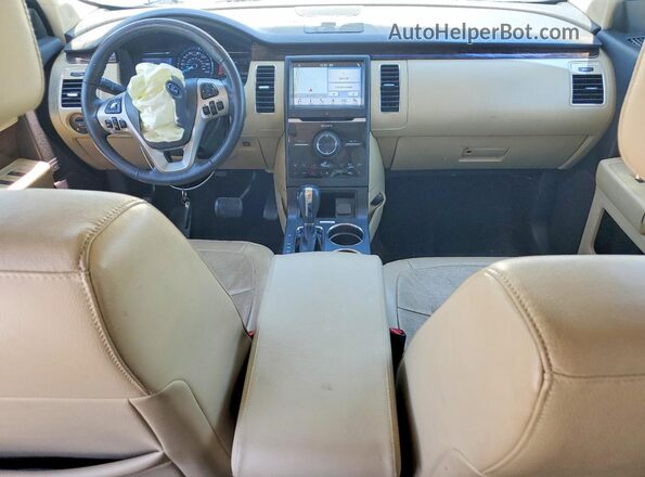 2FMGK5D81GBA23894 2016 FORD FLEX Gray Widok deski rozdzielczej