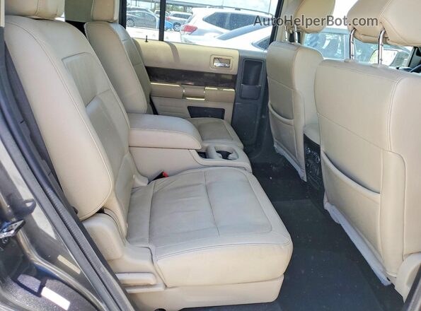 2FMGK5D81GBA23894 2016 FORD FLEX Gray Widok wnętrza z tyłu