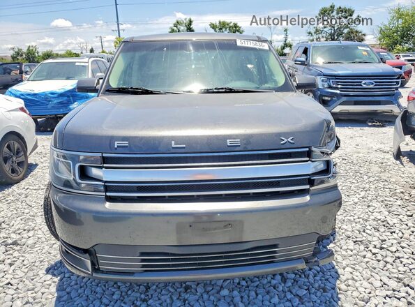 2FMGK5D81GBA23894 2016 FORD FLEX Gray Widok z przodu