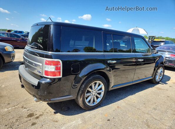 2FMGK5D81JBA13289 2018 FORD FLEX Black Հետևի աջ