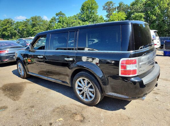 2FMGK5D81JBA13289 2018 FORD FLEX Black Հետևի ձախ