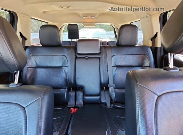 2FMGK5D81JBA13289 2018 FORD FLEX Black Հետևի նստատեղերի տեսք