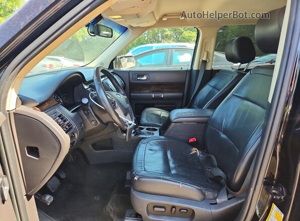 2FMGK5D81JBA13289 2018 FORD FLEX Black Սալոնի դիմացի տեսք