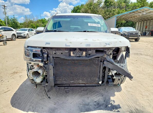2FMGK5D82KBA34962 2019 FORD FLEX White Widok z przodu