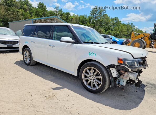 2FMGK5D82KBA34962 2019 FORD FLEX White Przód prawy