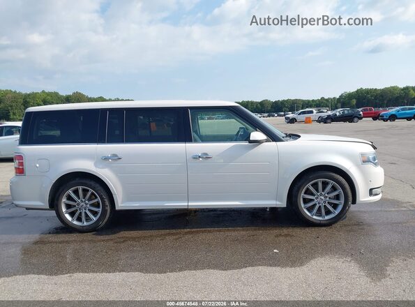2FMGK5D84GBA15532 2016 FORD FLEX White Vista interior trasera