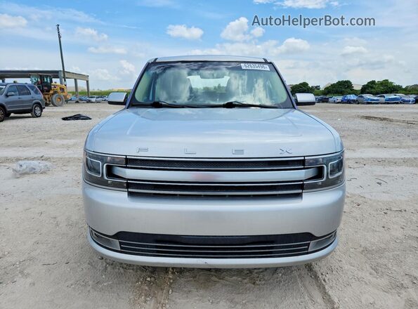 2FMGK5D85KBA06265 2019 FORD FLEX Серебряный Вид спереди