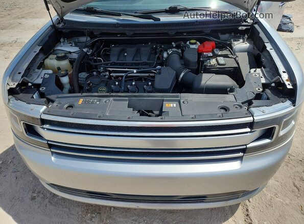 2FMGK5D85KBA06265 2019 FORD FLEX Серебряный Вид подкапотного пространства