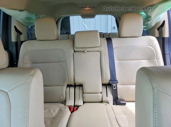 2FMGK5D87KBA30342 2019 FORD FLEX Black Вид задніх сидінь