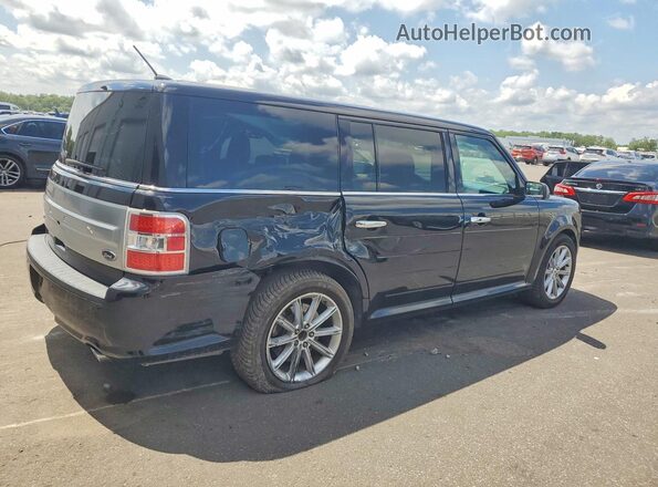 2FMGK5D87KBA30342 2019 FORD FLEX Black Задня права чверть