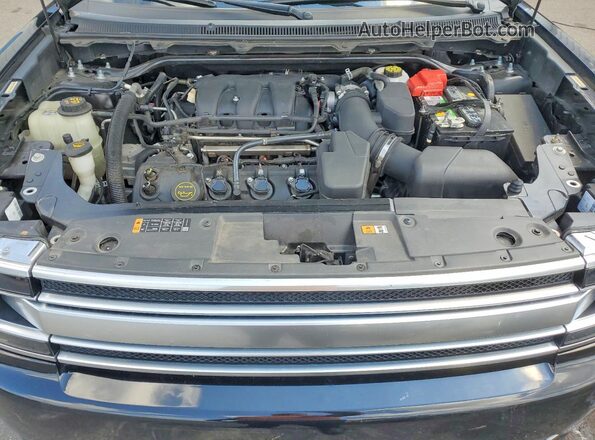 2FMGK5D87KBA30342 2019 FORD FLEX Black Вид підкапотного простору