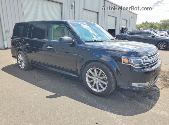 2FMGK5D87KBA30342 2019 FORD FLEX Black Передня права чверть
