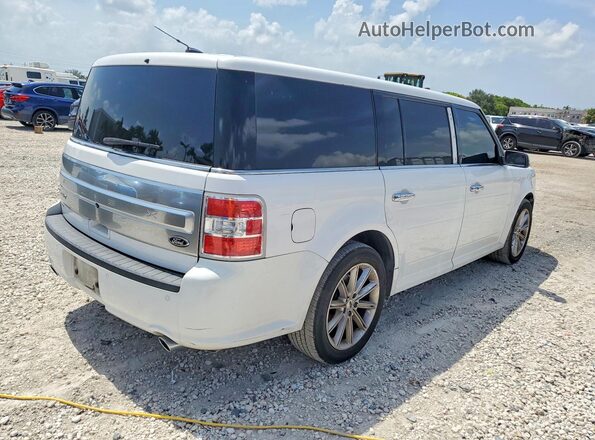 2FMGK5D88HBA00582 2017 FORD FLEX White Rear right