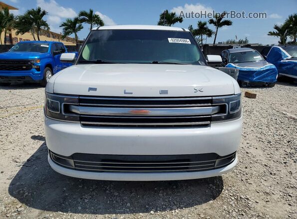 2FMGK5D88HBA00582 2017 FORD FLEX White Front view