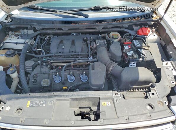 2FMGK5D88HBA00582 2017 FORD FLEX White Engine compartment view
