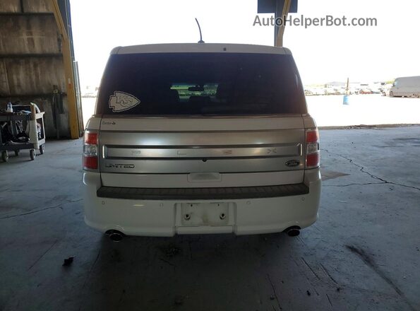 2FMGK5D89KBA22629 2019 FORD FLEX White Հետևի տեսք