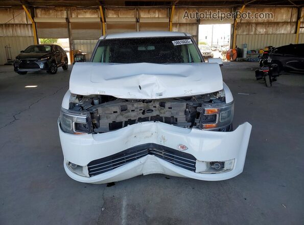2FMGK5D89KBA22629 2019 FORD FLEX White Դիմացի տեսք