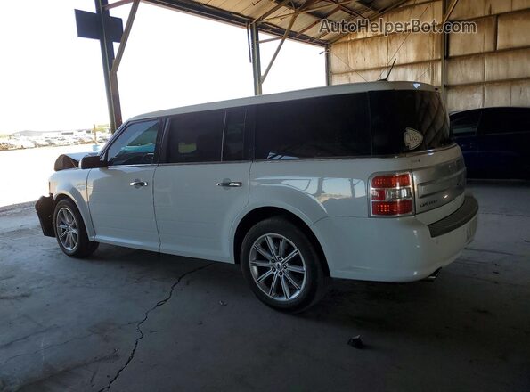 2FMGK5D89KBA22629 2019 FORD FLEX White Հետևի ձախ