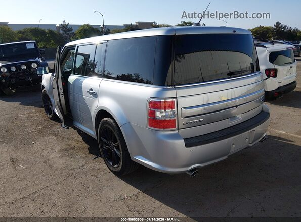 2FMGK5D8XKBA10487 2019 FORD FLEX Silver Задня ліва чверть