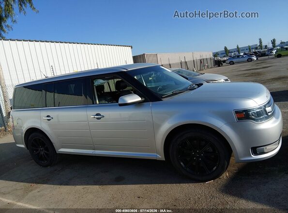 2FMGK5D8XKBA10487 2019 FORD FLEX Silver Вид щитка приладів