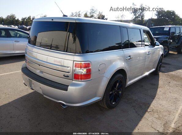 2FMGK5D8XKBA10487 2019 FORD FLEX Silver Задня права чверть