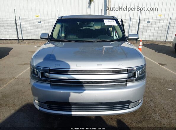 2FMGK5D8XKBA10487 2019 FORD FLEX Silver Вид панелі приладів