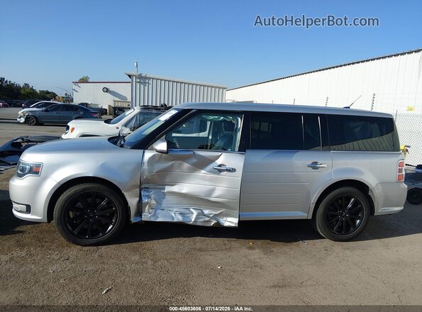 2FMGK5D8XKBA10487 2019 FORD FLEX Silver Вид задньої частини салону