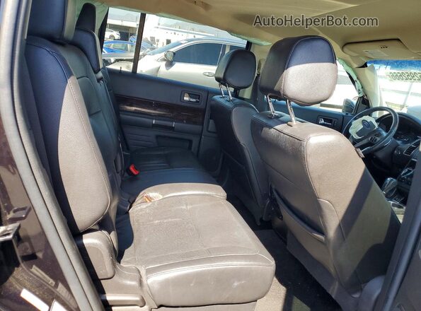 2FMGK5D8XKBA32358 2019 FORD FLEX Black Սալոնի հետևի տեսք