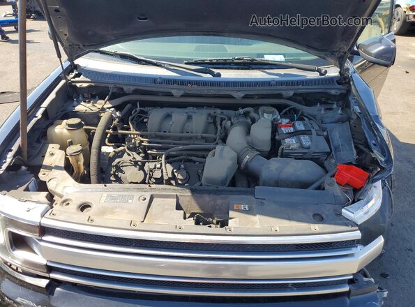 2FMGK5D8XKBA32358 2019 FORD FLEX Black Շարժիչի բաժամունքի տեսք
