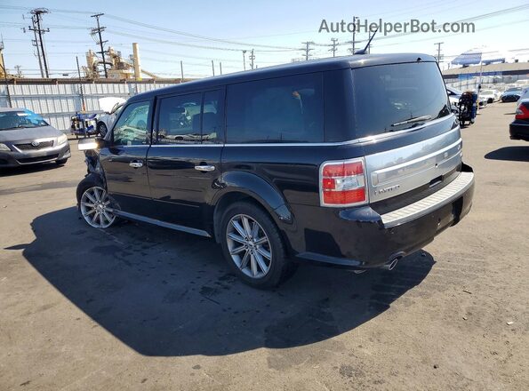 2FMGK5D8XKBA32358 2019 FORD FLEX Black Հետևի ձախ