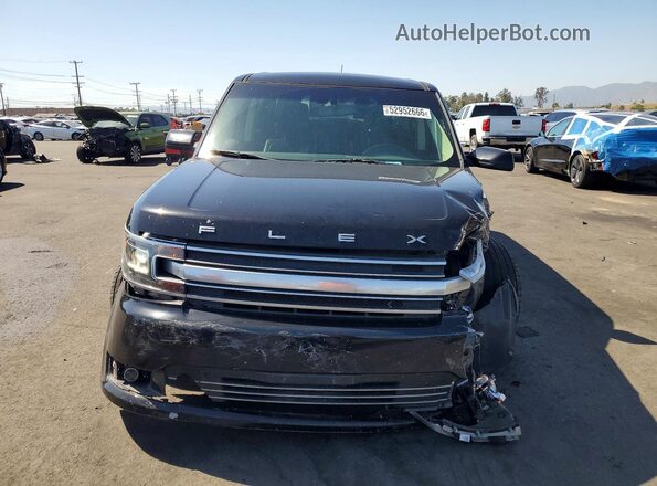 2FMGK5D8XKBA32358 2019 FORD FLEX Black Դիմացի տեսք