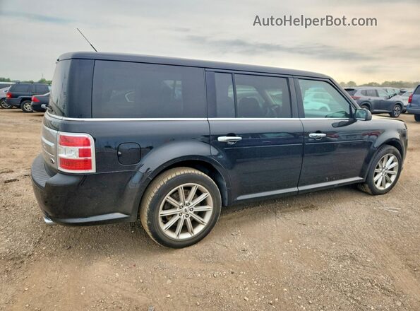 2FMGK5D8XKBA34904 2019 FORD FLEX Черный Задняя правая четверть
