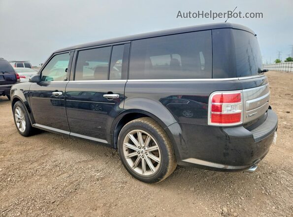 2FMGK5D8XKBA34904 2019 FORD FLEX Черный Задняя левая четверть