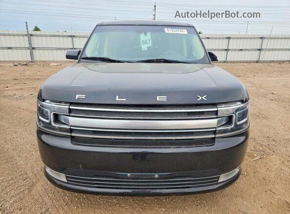2FMGK5D8XKBA34904 2019 FORD FLEX Черный Вид спереди
