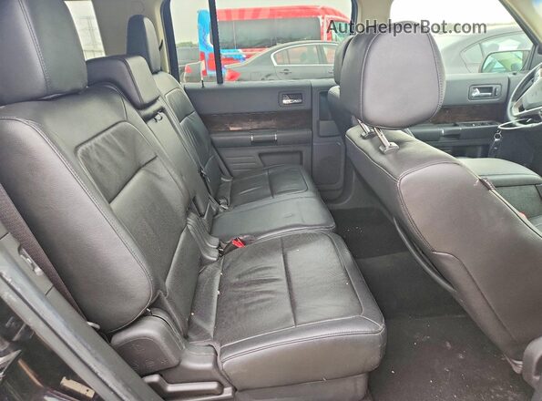 2FMGK5D8XKBA34904 2019 FORD FLEX Черный Вид задних сидений