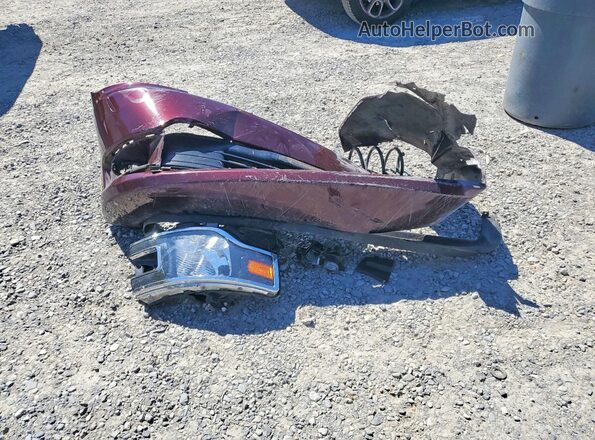2FMHK6C80KBA12731 2019 FORD FLEX Burgundy VIN კოდის სტიკერის ხედი