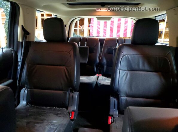 2FMHK6C81GBA07027 2016 FORD FLEX Charcoal უკანა სავარძლების ხედი