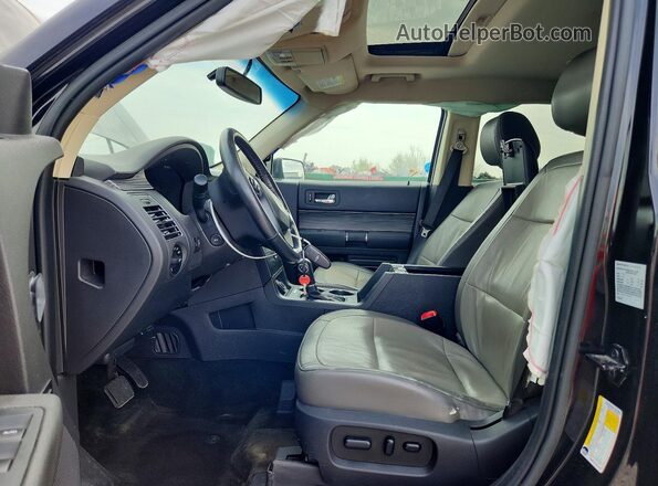 2FMHK6C81GBA08694 2016 FORD FLEX Black Vista interior delantera