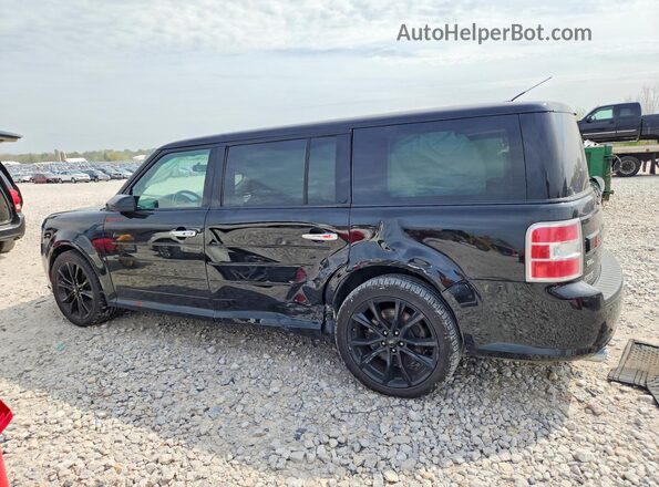 2FMHK6C81GBA08694 2016 FORD FLEX Black Trasero izquierdo