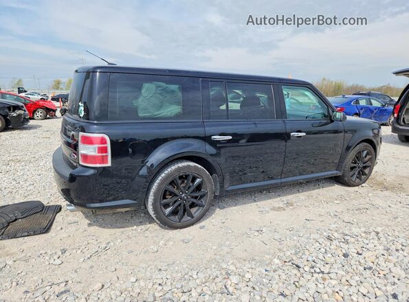 2FMHK6C81GBA08694 2016 FORD FLEX Black Trasero derecho