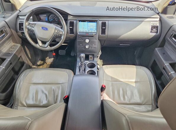2FMHK6C81GBA08694 2016 FORD FLEX Black Vista del salpicadero