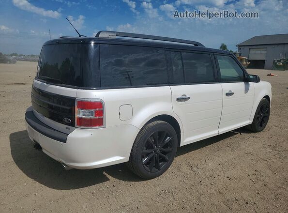 2FMHK6C81KBA28629 2019 FORD FLEX White Задня права чверть