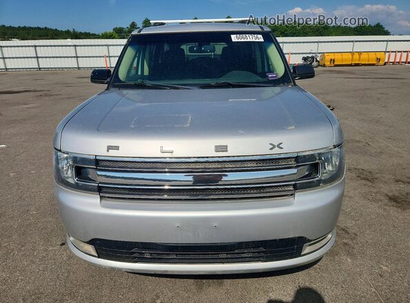 2FMHK6C83GBA11967 2016 FORD FLEX Silver Front view