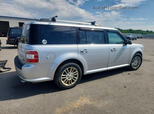 2FMHK6C83GBA11967 2016 FORD FLEX Silver Rear right