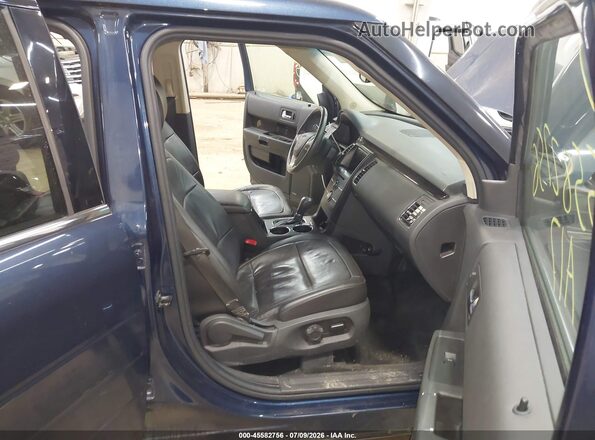 2FMHK6C83HBA10285 2017 FORD FLEX Синий Вид салона спереди