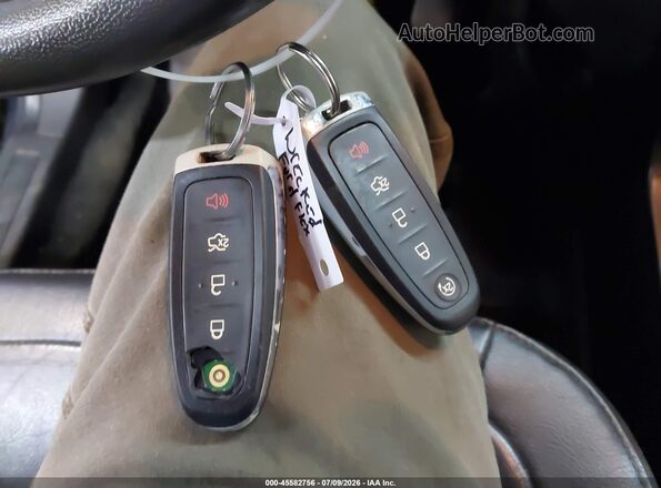 2FMHK6C83HBA10285 2017 FORD FLEX Синий Вид панели приборов