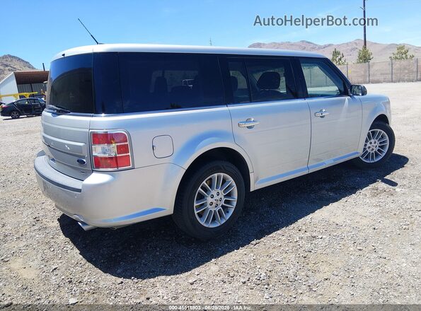 2FMHK6C83KBA31368 2019 FORD FLEX Silver უკანა მარჯვენა