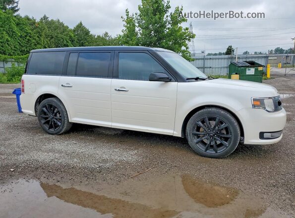 2FMHK6C84GBA08642 2016 FORD FLEX White Передня права чверть