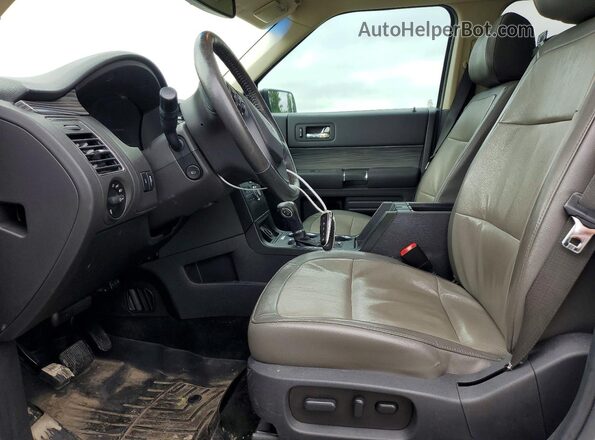 2FMHK6C84GBA08642 2016 FORD FLEX White Вид салону спереду